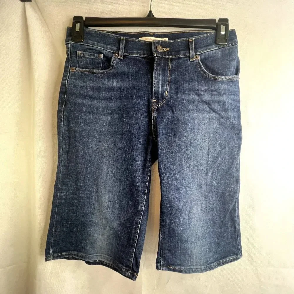 Levi's Denim Bermuda Shorts Size 26‎
